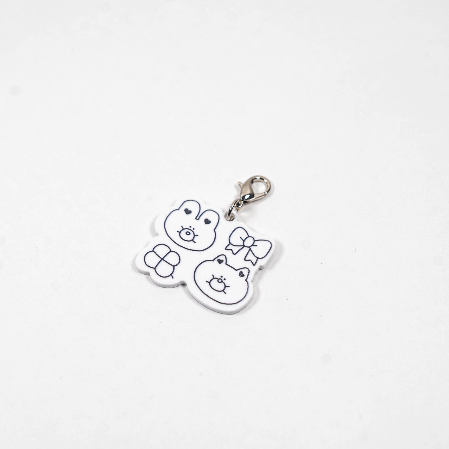 monotone acrylic charm(モノクロアクリルチャーム)