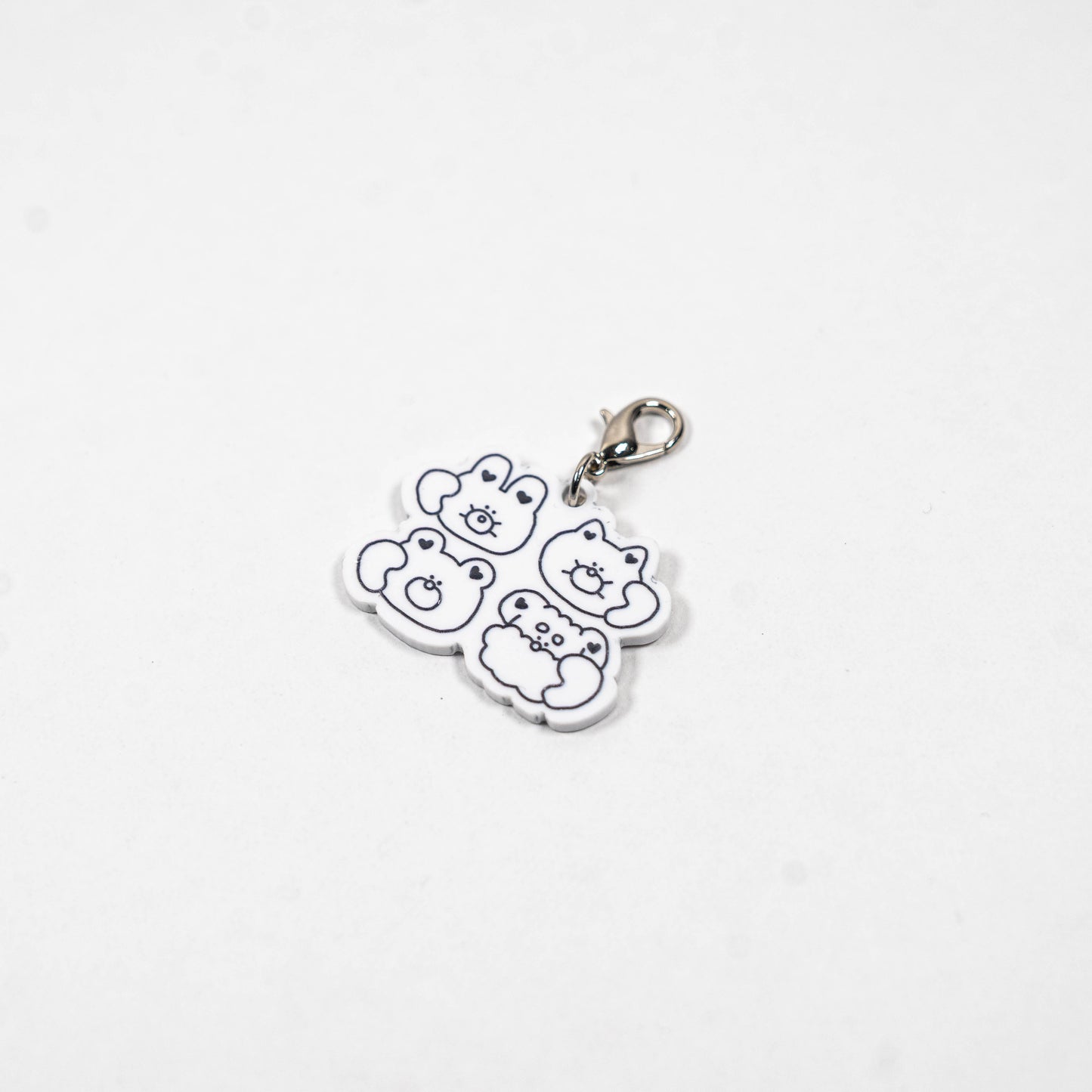 monotone acrylic charm(モノクロアクリルチャーム)