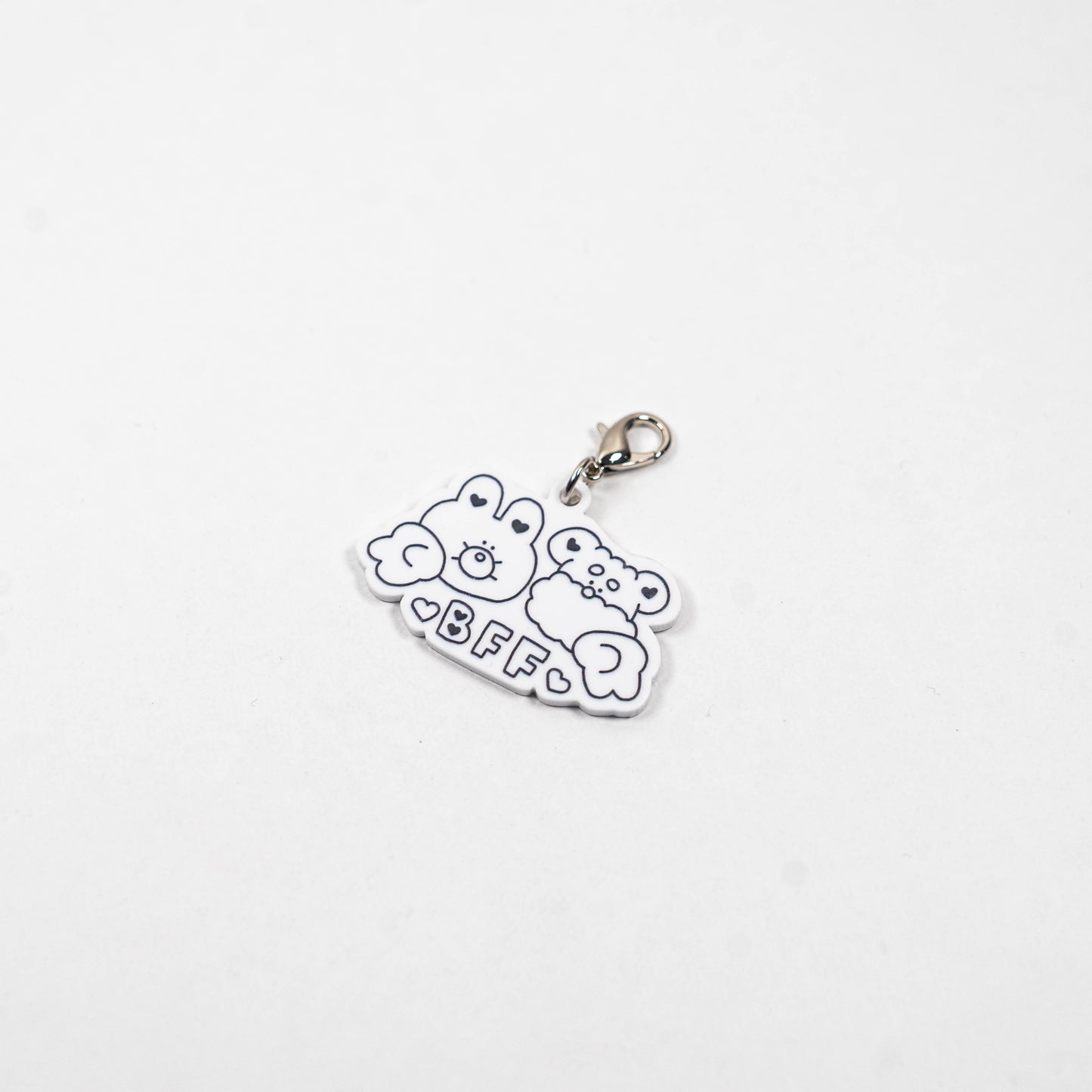 monotone acrylic charm(モノクロアクリルチャーム)