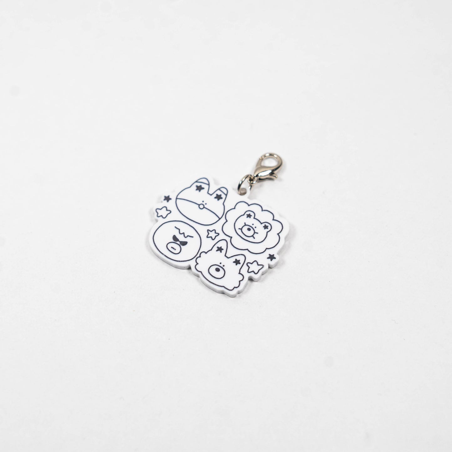 monotone acrylic charm(モノクロアクリルチャーム)