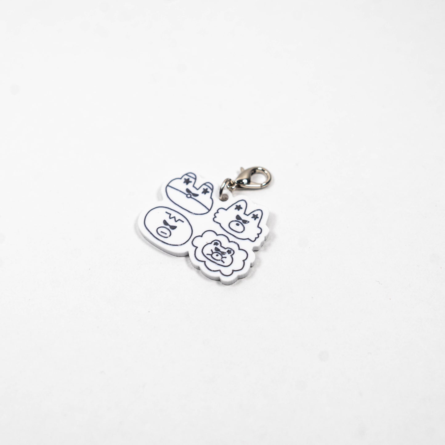 monotone acrylic charm(モノクロアクリルチャーム)