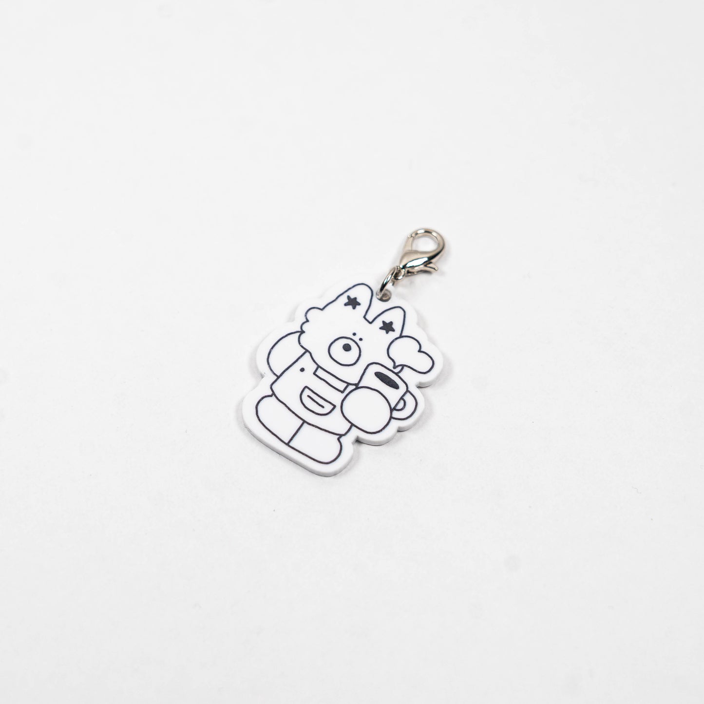 monotone acrylic charm(モノクロアクリルチャーム)