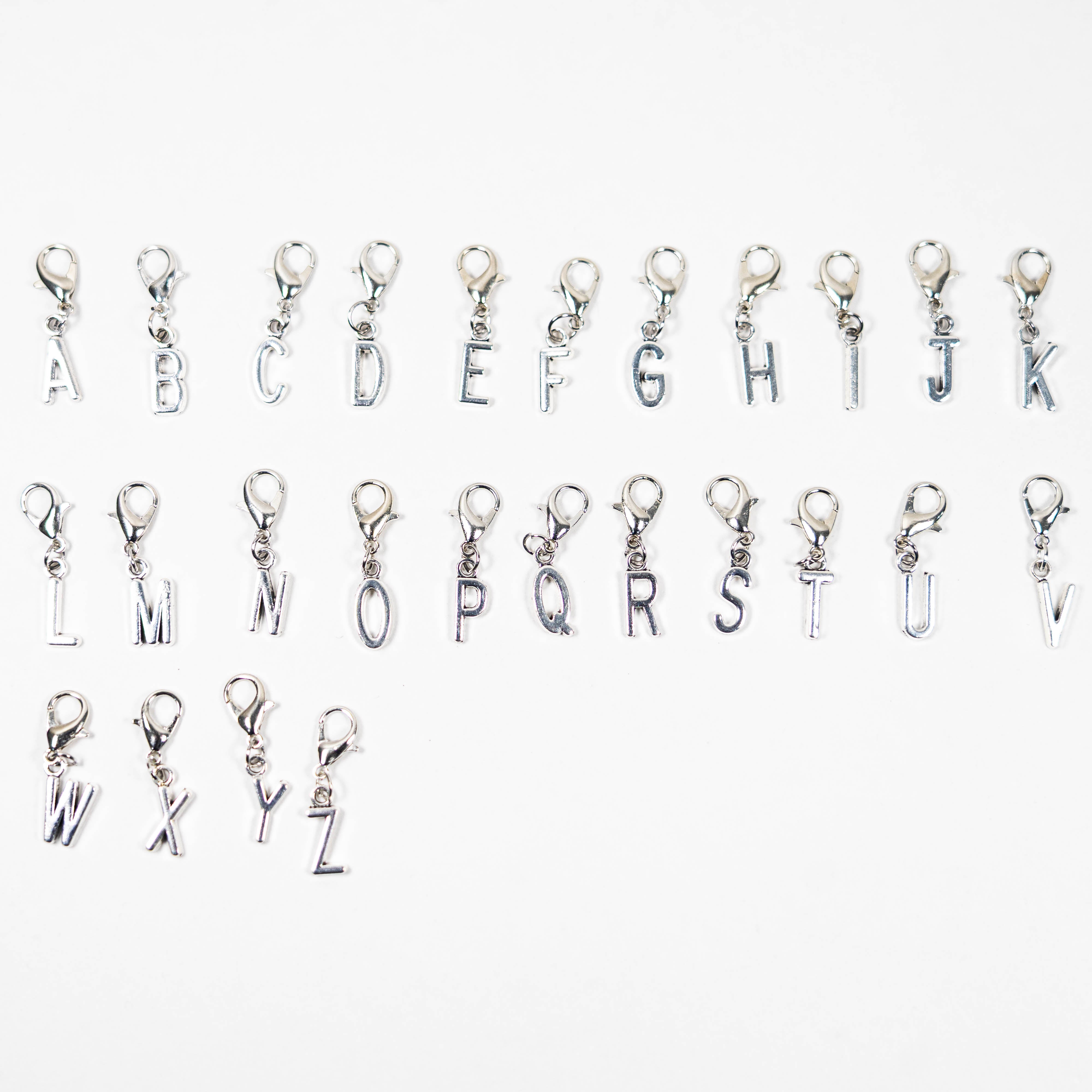 アルファベットAチャーム シルバー alphabet silver charm（アルファベットシルバーチャーム