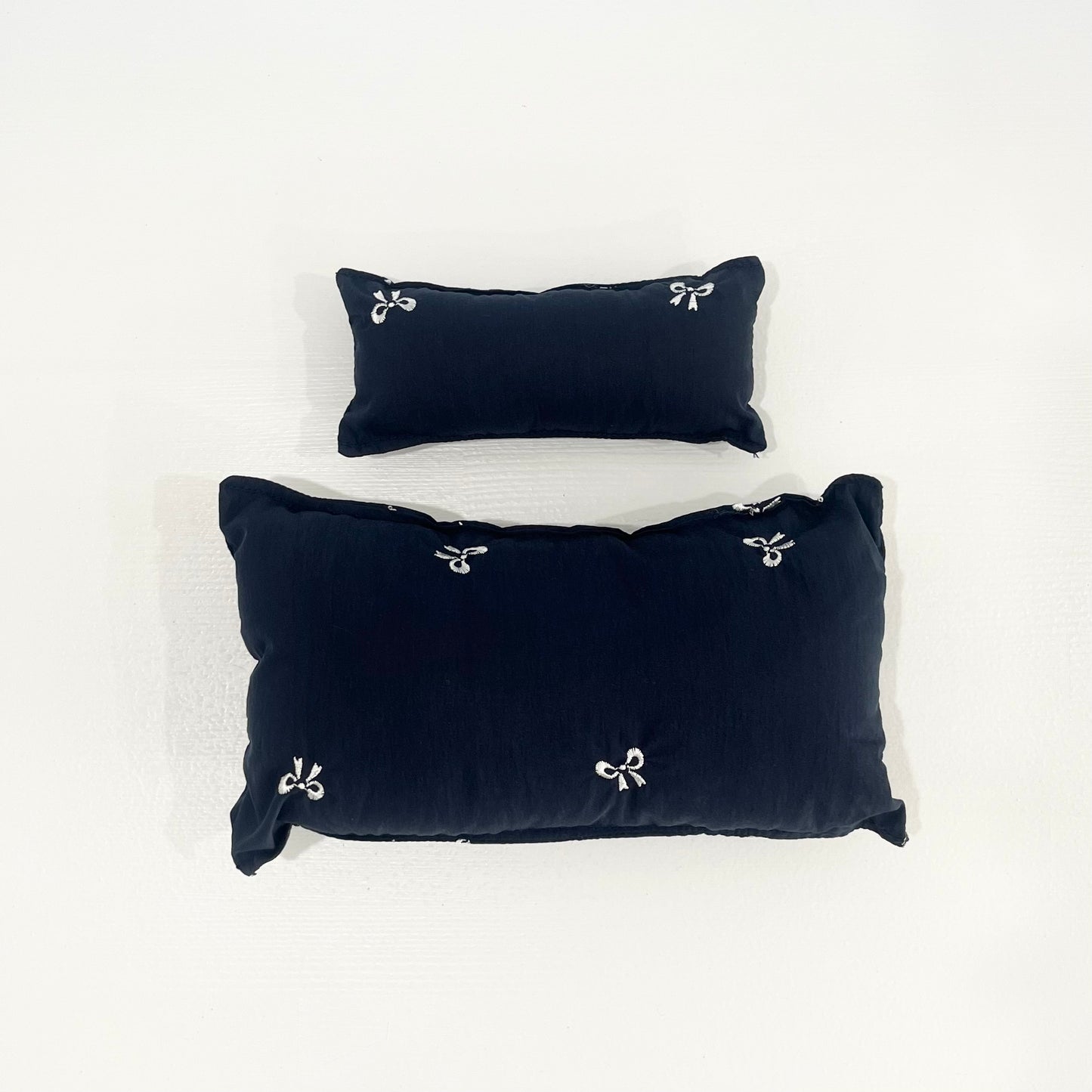 pillow & bed / 刺繍リボン (まくら&ベッドパーツ) ※バッグ別売り