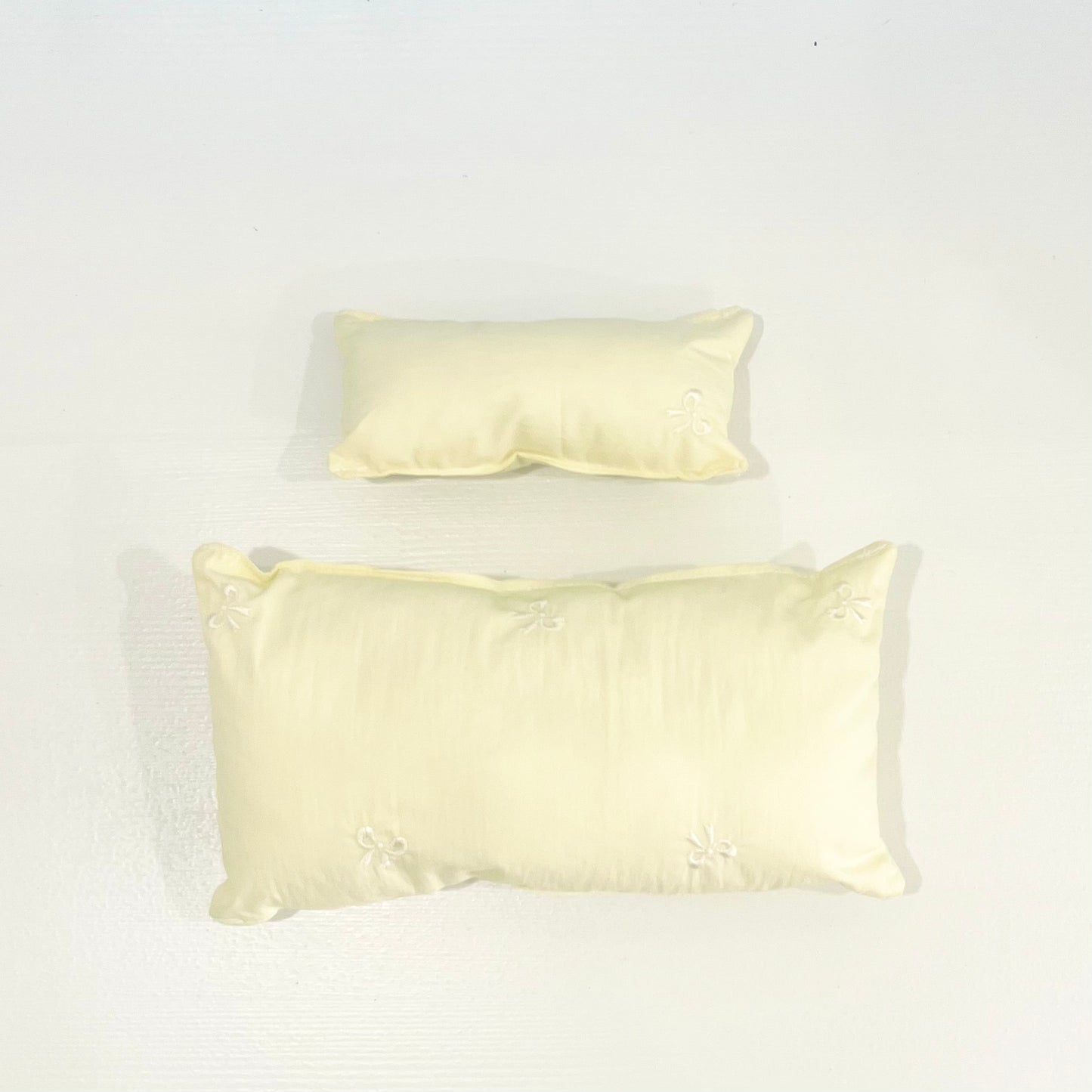 pillow & bed / 刺繍リボン (まくら&ベッドパーツ) ※バッグ別売り