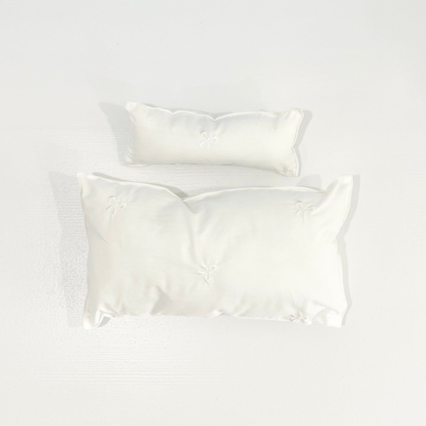 pillow & bed / 刺繍リボン (まくら&ベッドパーツ) ※バッグ別売り