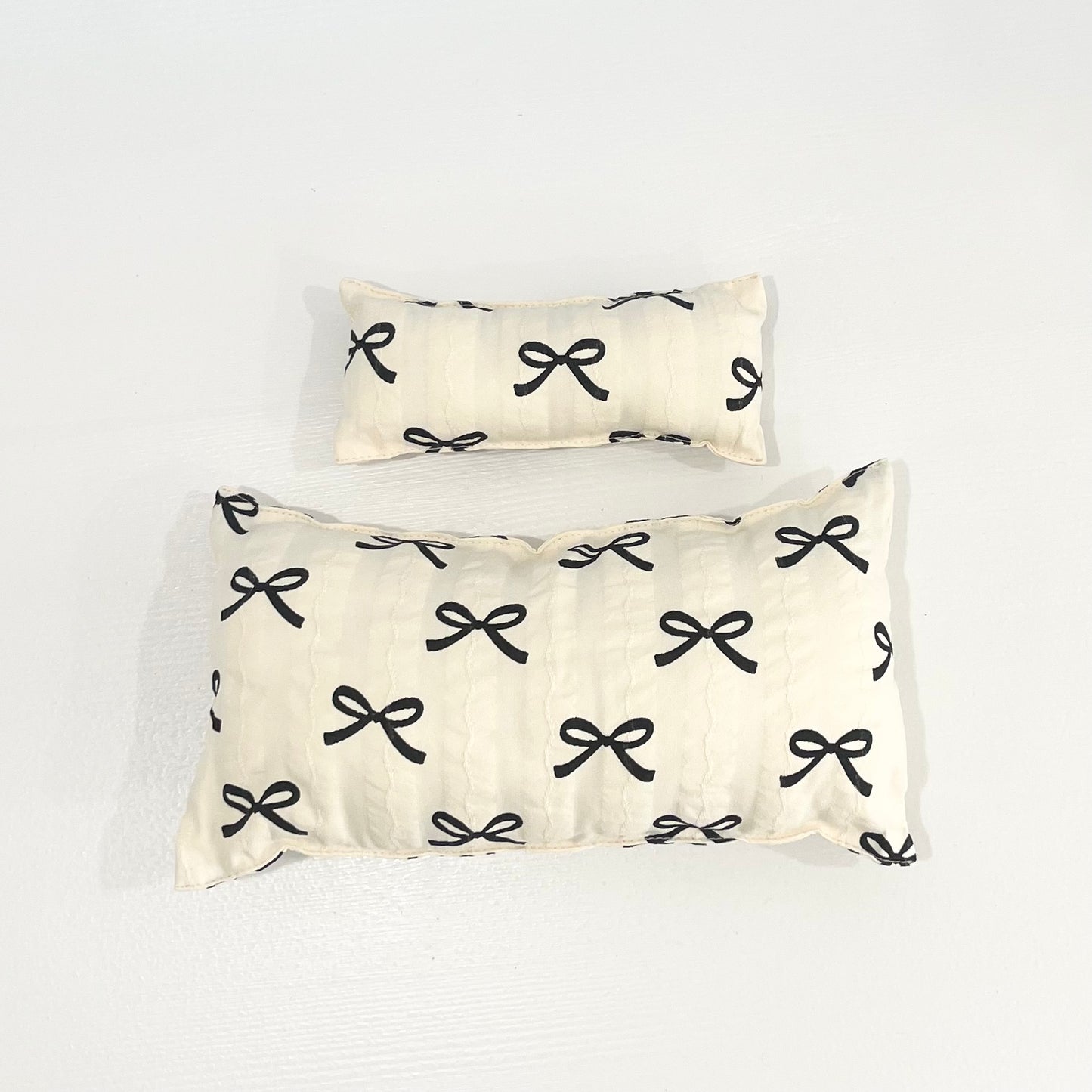 pillow & bed / 総柄リボン (まくら&ベッドパーツ) ※バッグ別売り