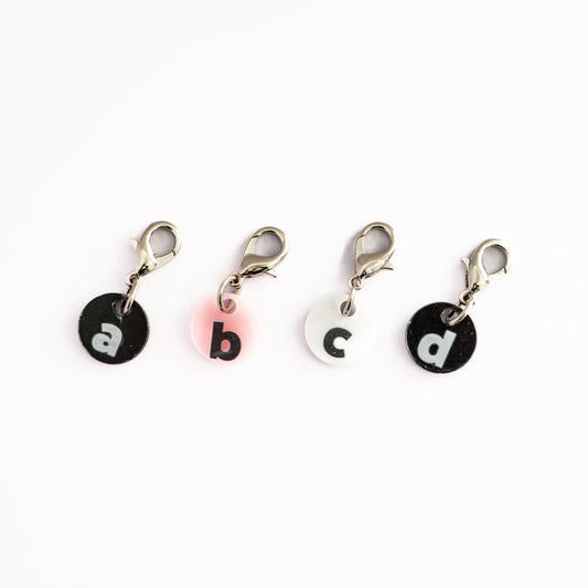 acrylic alphabet＆symbol charm（アクリル アルファベット＆記号 チャーム）