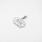 monotone acrylic charm（モノクロアクリルチャーム）