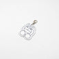 monotone acrylic charm（モノクロアクリルチャーム）